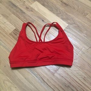 P’tula Sariya Sports Bra in Burnt Orange